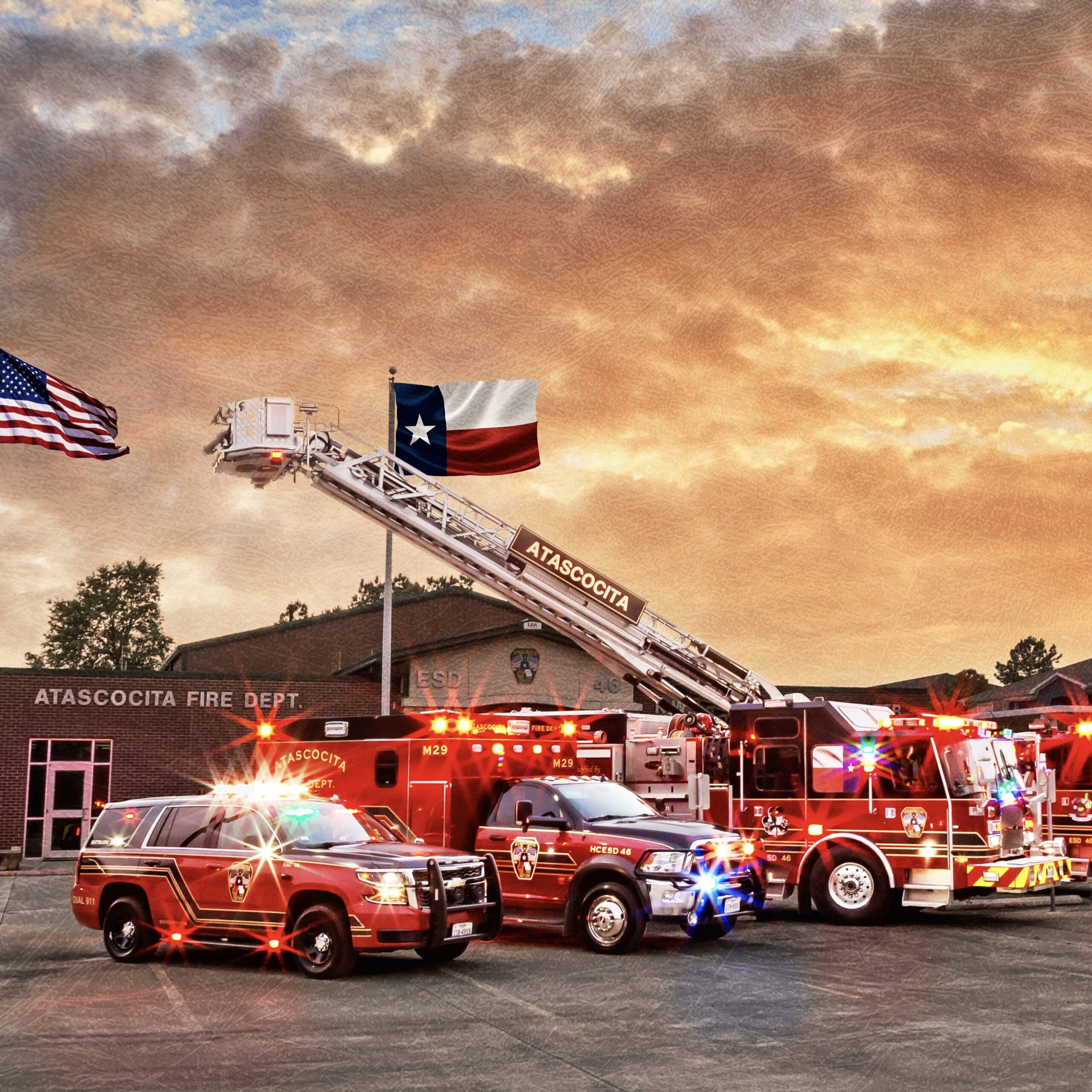 Atascocita fire HQ